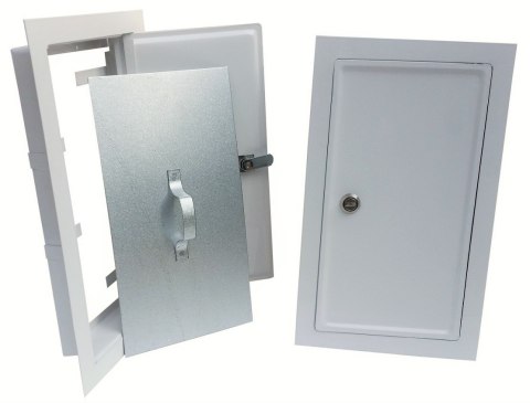 DRZWICZKI KOMINOWE BIAŁE 155*290MM DUŻE