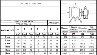 OGNIWO ZBIORCZE GM32 G8 6 WLL 2.36T