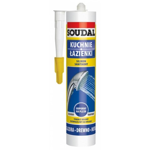 SILIKON SANITARNY BRĄZOWY 280ML