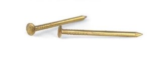 GWOŹDZIE TAPICERSKIE 1.6*18MM OCYNKOWANE NA ŻÓŁTO