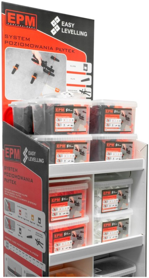 KLIPSY SYSTEM UKŁADANIA PŁYTEK EASY LEVELING 200SZT. 2MM